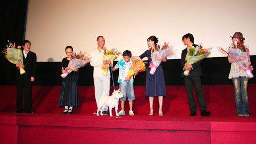 『花田少年史　幽霊と秘密のトンネル』初日舞台挨拶サブ１