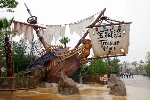 上海版カリブの海賊「Pirates of the Caribbean Battle for the Sunken Treasure」