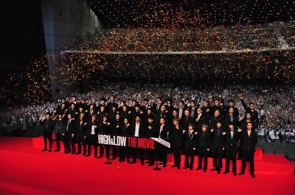 『HiGH＆LOW THE MOVIE』完成披露試写会