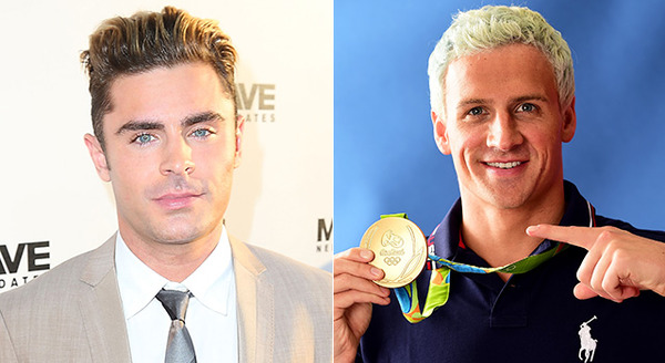 ザック・エフロン＆水泳選手ライアン・ロクテ-(C) Getty Images