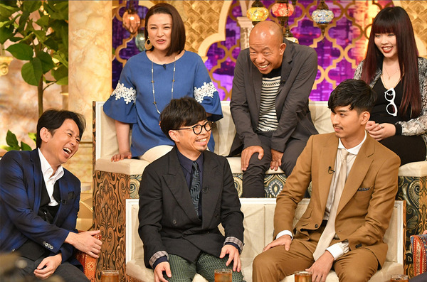 浜野謙太、松田翔太「櫻井・有吉THE夜会」(C)TBS