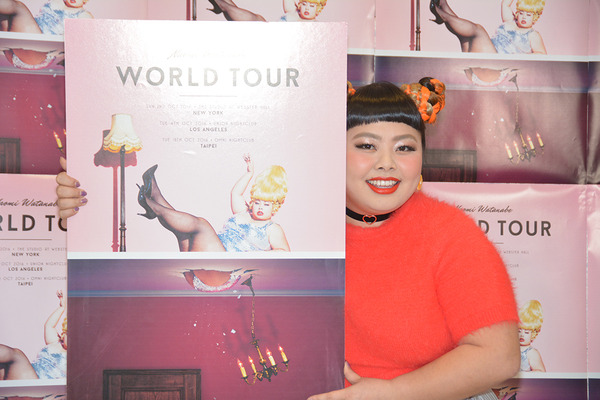 渡辺直美「Naomi Watanabe WORLD TOUR」囲み取材にて