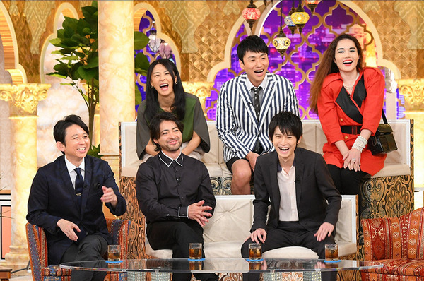 山田孝之＆本郷奏多「櫻井・有吉THE夜会」(C)TBS