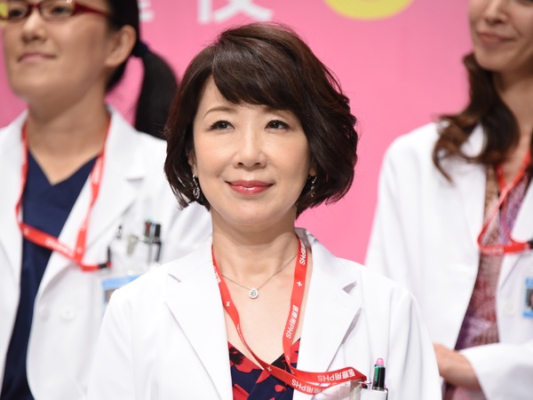 伊藤蘭／ドラマ「メディカルチーム　レディ・ダ・ヴィンチの診断」の試写・制作発表会見