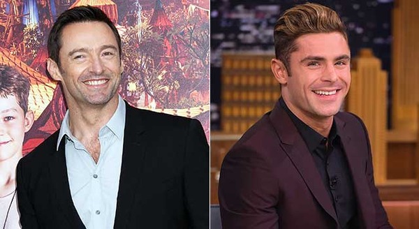 ヒュー・ジャックマン＆ザック・エフロン(C)Getty Images