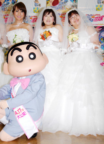 『映画クレヨンしんちゃん 超時空！嵐を呼ぶオラの花嫁』アフレコ