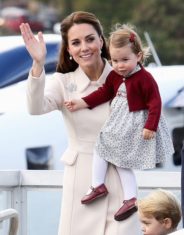 キャサリン妃＆シャーロット王女-(C)Getty Images