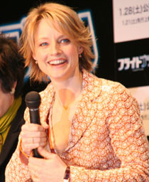 『フライトプラン』ジョディ・フォスター来日記者会見　サブ１