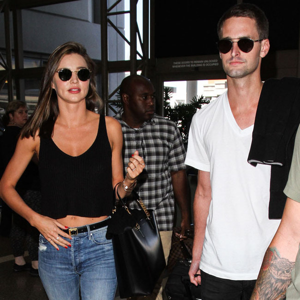 ミランダ・カー＆エヴァン・シュピーゲル