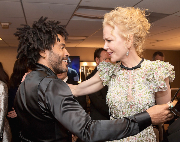 ニコール・キッドマン＆レニー・クラヴィッツ-(C)Getty Images