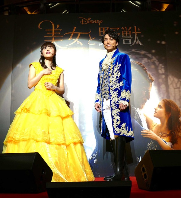 昆夏美＆山崎育三郎／『美女と野獣』日本版デュエットソングお披露目イベント
