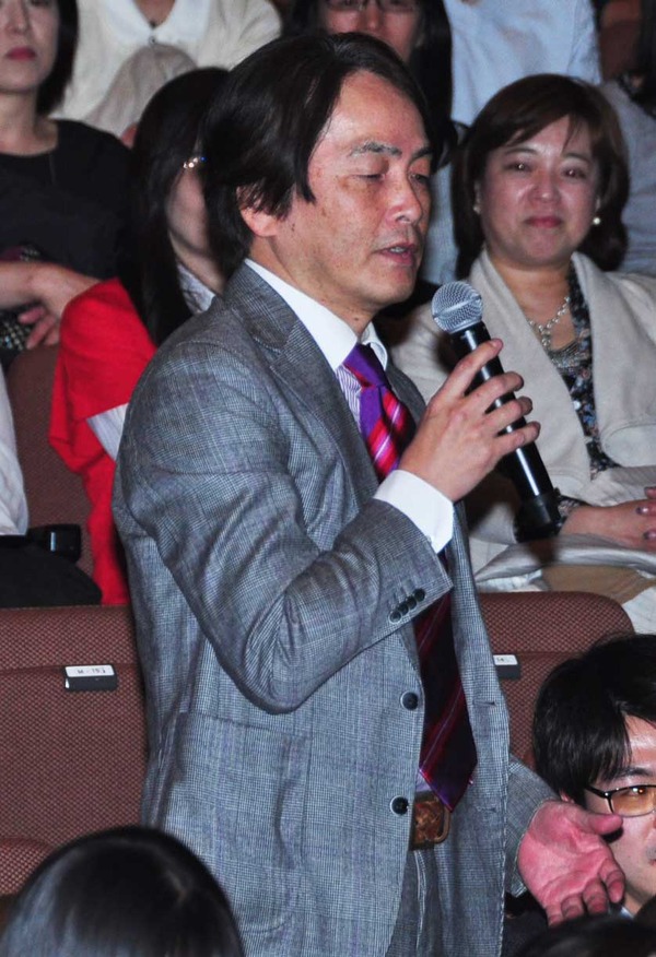 石田衣良／連続ドラマW「北斗 -ある殺人者の回心-」完成披露試写会