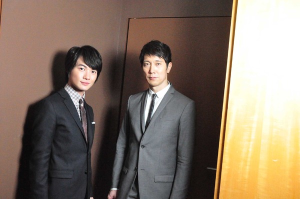 神木隆之介＆佐々木蔵之介『３月のライオン』／photo:Naoki Kurozu