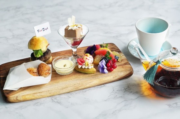 「ザ セラー アット フレッド シーガル」アフタヌーンティー