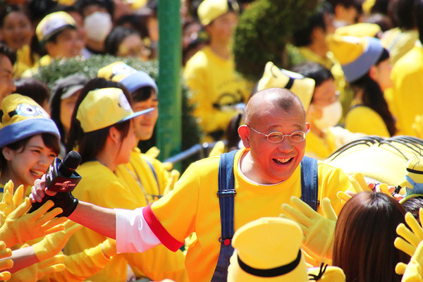 「ミニオン・パーク」のオープニング・セレモニー