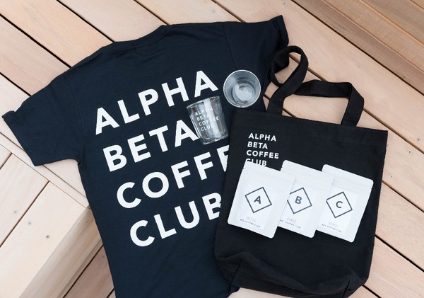 「ALPHA BETA COFFEE CLUB（アルファベータコーヒークラブ）」グッズ
