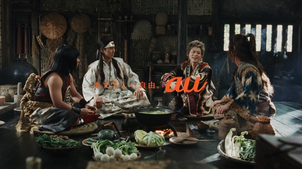 au 三太郎シリーズ新CM 「鬼ちゃんの秘訣」篇