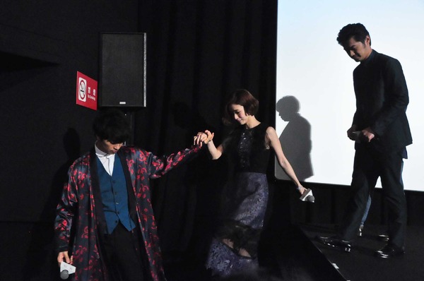 斎藤工＆上戸彩／『昼顔』完成披露試写会