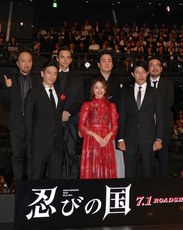 『忍びの国』ジャパンプレミア