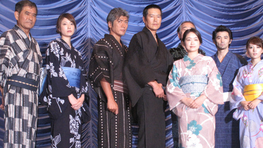 『必死剣鳥刺し』完成披露舞台挨拶　photo：Yoko Saito