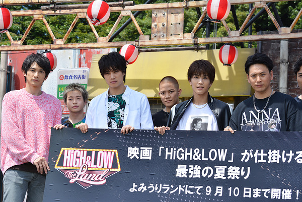 「HiGH＆LOW THE LAND」、「HiGH＆LOW THE MUSEUM」のプレス発表会＆内覧会