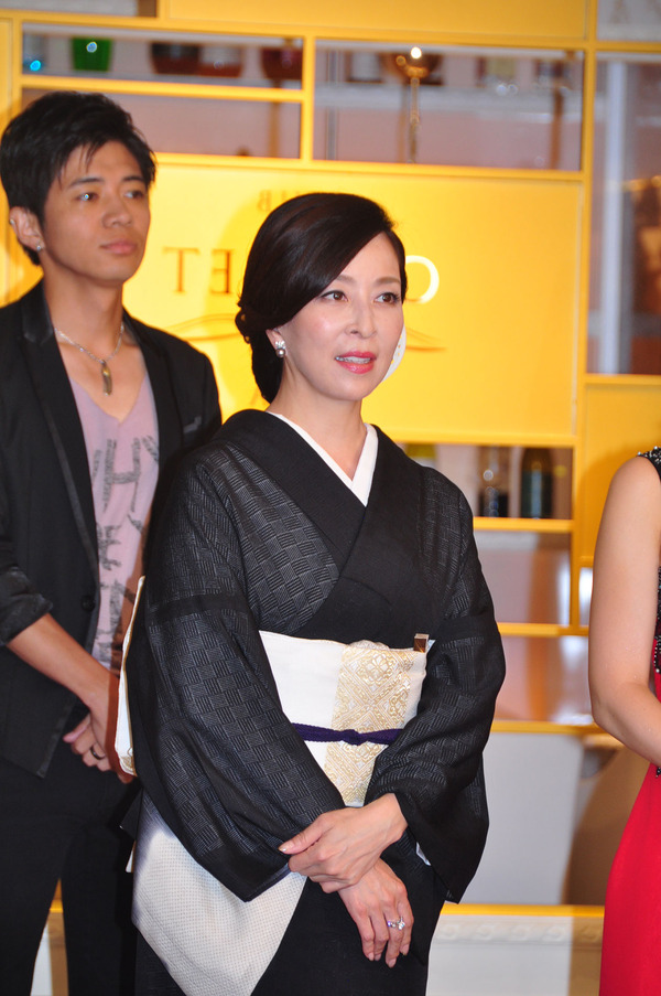 真矢ミキ／「黒革の手帖」制作発表会見