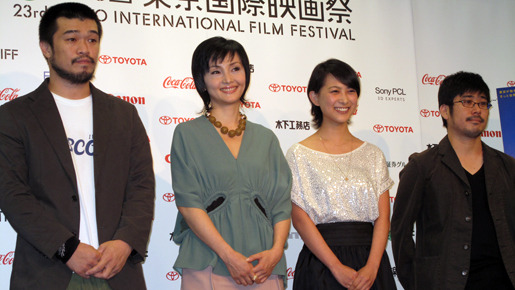 第23回東京国際映画祭会見　photo：Yoko Saito