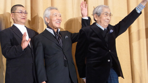 『ふたたび　swing me again』初日舞台挨拶　photo：Yoko Saito