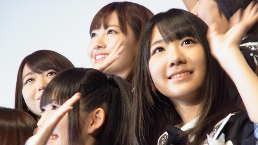 『DOCUMENTARY of AKB48 to be continued』初日舞台挨拶　photo：Yoko Saito