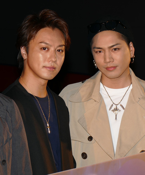 TAKAHIRO＆＆登坂広臣／『HiGH＆LOW THE MOVIE 2／END OF SKY』ヒット御礼舞台挨拶