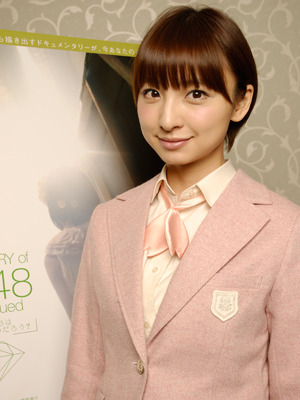 『DOCUMENTARY of AKB48 to be continued』篠田麻里子　photo：Shinya Namiki