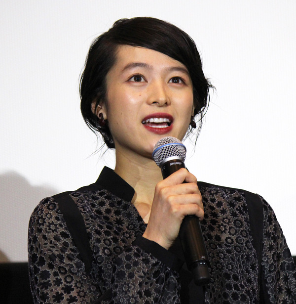 清野菜名／『ユリゴコロ』初日舞台挨拶