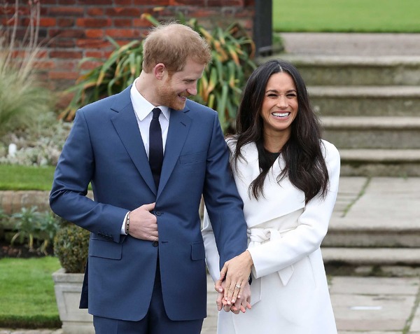 婚約を発表したヘンリー王子＆メーガン・マークル-(C)Getty Images