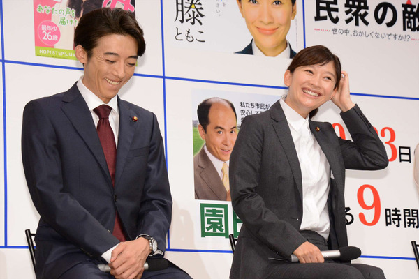 篠原涼子＆高橋一生／ドラマ「民衆の敵～世の中、おかしくないですか!?～」ファンミーティング