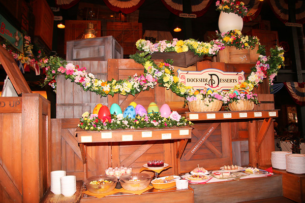 店内もイースターでいっぱい！「セイリングデイ・ブッフェ」in東京ディズニーシー