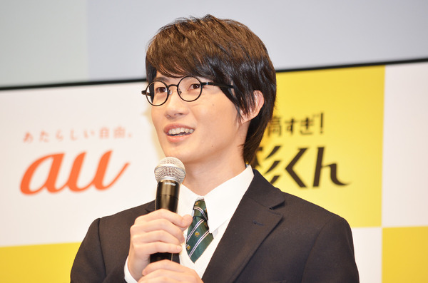 神木隆之介「au新シリーズCM発表会」