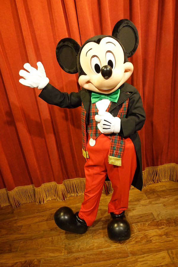 ミッキーマウス／「ミッキーのベリー・メリー・クリスマス・パーティー」のキャラグリ