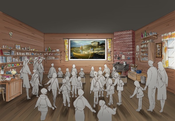 「ムーミンバレーパーク」展示施設内観（C）Moomin Characters TM