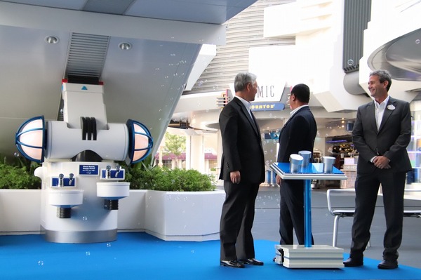 新ハンドウォッシングエリアお披露目セレモニー！