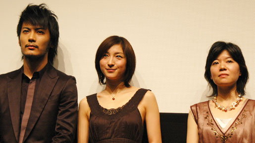 『Presents〜合い鍵〜』初日舞台挨拶 広末涼子、玉山鉄二　メイン