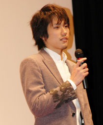 『神童』萩生田宏治監督、成海璃子、松山ケンイチ、三浦友理枝、清塚信也 完成披露試写会舞台挨拶
