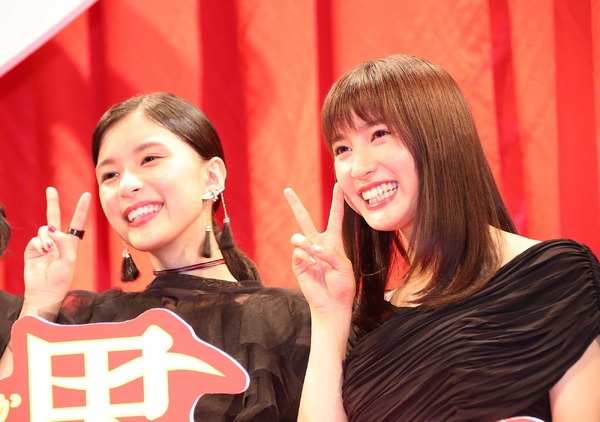 芳根京子＆土屋太鳳／『累-かさね-』完成披露試写会