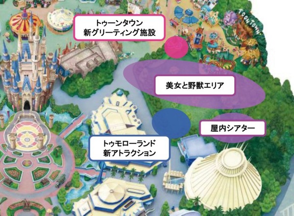 「東京ディズニーランド大規模開発」