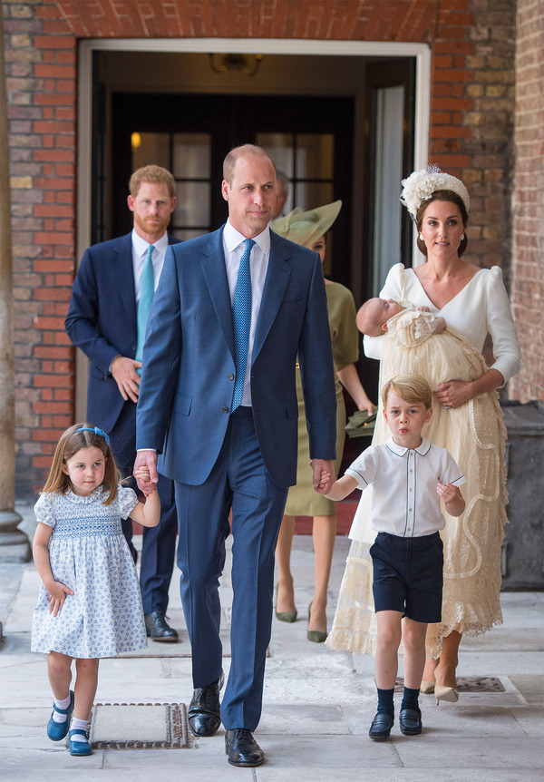 キャサリン妃、ウィリアム王子、ジョージ王子、シャーロット王女 (C) Getty Images
