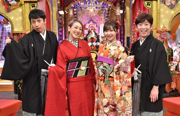 「今夜くらべてみました菅田将暉もDA PUMPも直美も!!元日から超豪華3時間SP」 (C) NTV