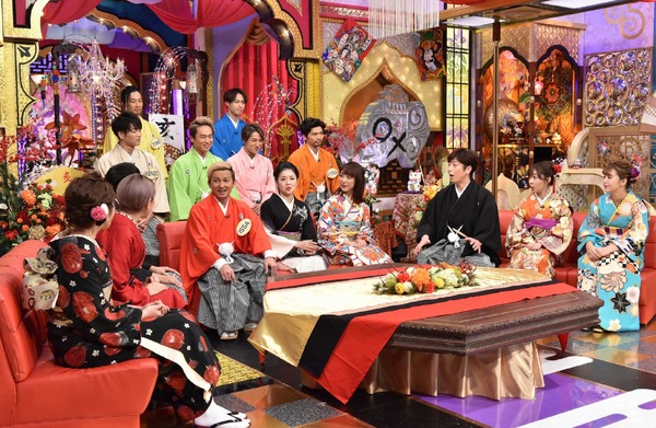「今夜くらべてみました菅田将暉もDA PUMPも直美も!!元日から超豪華3時間SP」 (C) NTV