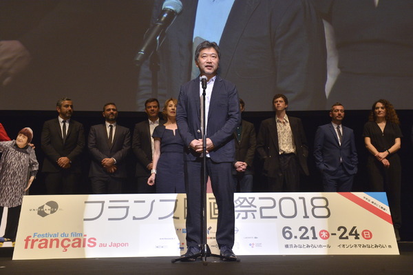 是枝裕和監督／「フランス映画祭 2018」の模様 (c)unifrance films