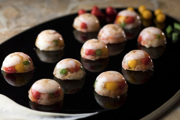 カニとシュリンプのゼリー寄せ☆