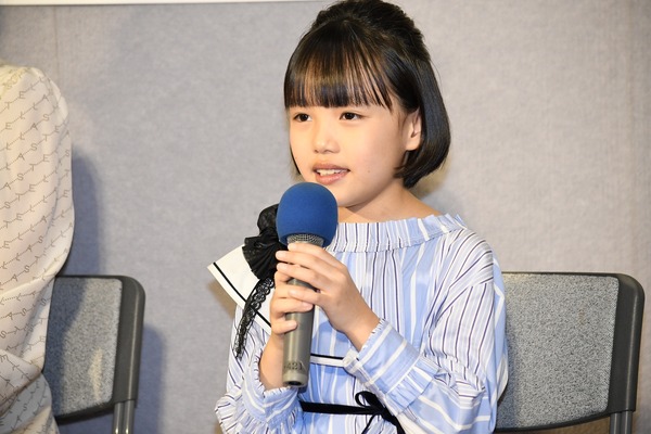 連続テレビ小説「なつぞら」第1週目試写会/粟野咲莉