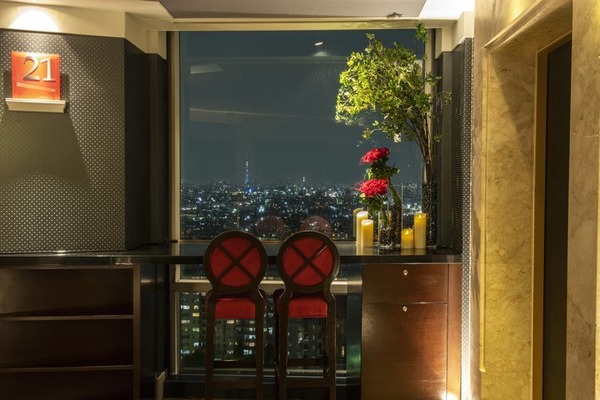 エレベーターホールの眺望☆